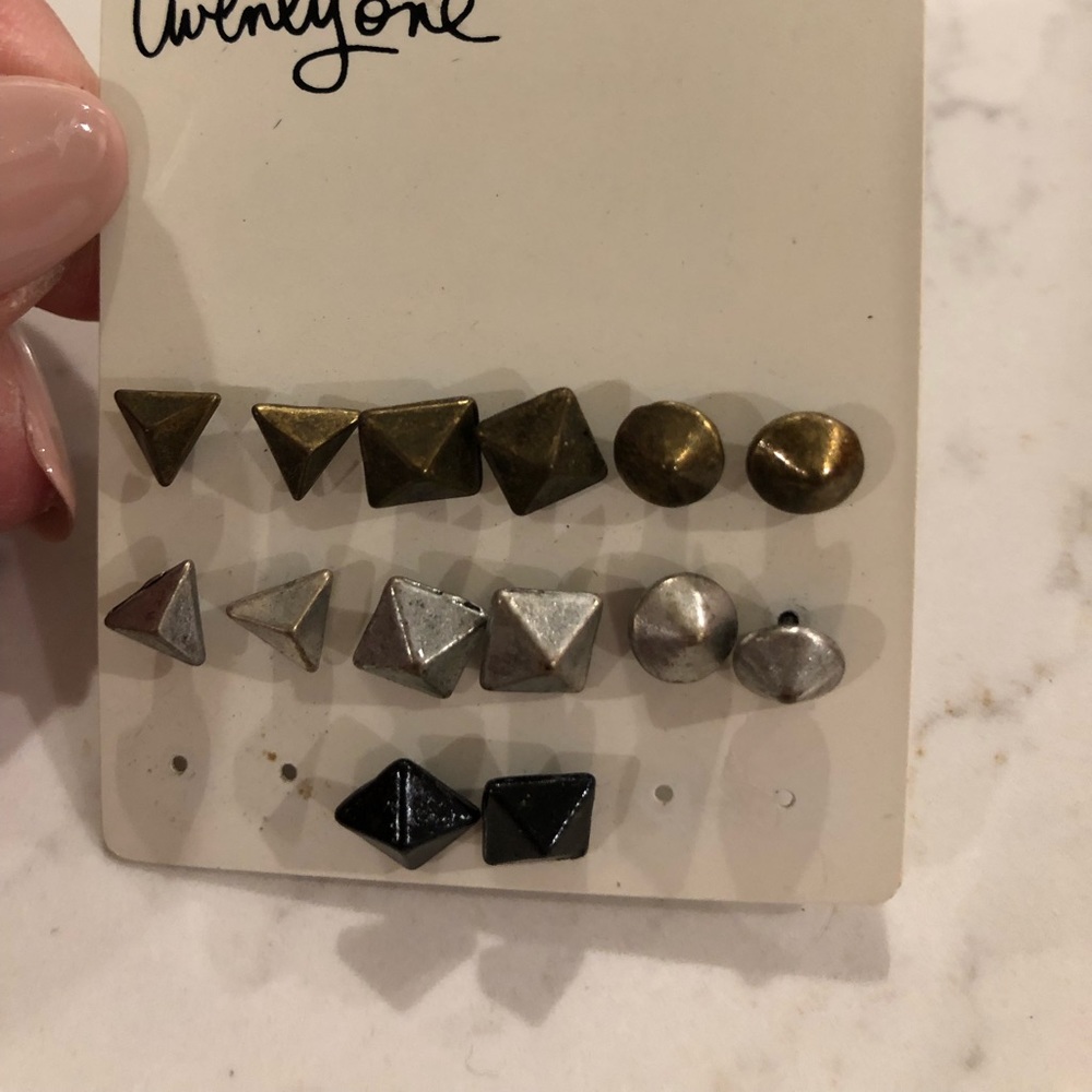 Stud earrings